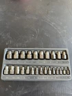 Snap-on REX25C 25-PIECE Multispline Screw Extractor Set Used. Price: $175.00.