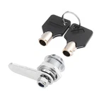 16MM Zinc Cam Lock With 2 Keys - Tubular For Cabinet, Mailbox, Drawer, W... New. Price: $13.11.