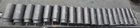 Matco Pc. Adv SCDP196V 1/2" Dr Sae Pt Deep Impact Socket Set- (FVS033384) Used. Price: $130.00.