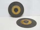 239968 Old-stock; Norton 300615/1 LOT-2 Grinding Wheel 9"OD; 1/8" Thick; 7/8"ID New. Price: $29.79.