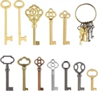 12PCS Hollow Barrel Skeleton Key, Universal As Shown In The Figure New. Price: $13.35.