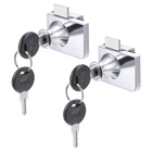 Uxcell Glass Cabinet Door Lock, For Hinged Display Case Keyed Chrome New. Price: $25.99.