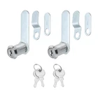 Patikil Cabinet Locks With Keys, 2 Pack Zinc 1-1/8INCH, Silver New. Price: $12.17.