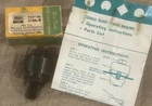 Greenlee Round Radio Chassis Punch #730 Size 1/16 Walsco Vintage Box, Manual New. Price: $30.00.