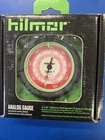 Hilmor 1839083 410A 3-1/8" Red Analog Gauge 800 Psi New. Price: $22.00.