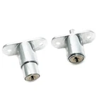 Xmhf Push Plunger Lock, 19MM Cylinder Zinc Alloy Chrome Finish, 2PCS, New. Price: $11.56.