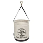 Klein Canvas Bucket, Leather Bottom, Connection Points, 12-INCH -new No Package Open. Price: $65.00.