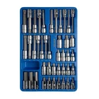 Genius Tools Piece 1/2" Dr. Complete Bit Socket Set MS-442B New. Price: $267.04.