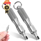Bruislard 2 Pcs Valve Core Removal Tool Keychain, Stainless Steel Tire Silver New. Price: $12.99.