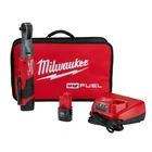 Milwaukee 2557-22 M12 Fuel 12V 3/8-INCH 55-FT-LBS. Li-ion Cordless Ratchet Kit New. Price: $299.00.
