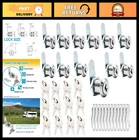12 Pack Keyed Alike Cabinet Cam Locks 7/8" Rv Storage Door With 24 Keys Fo New. Price: $41.99.