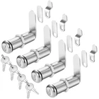 Cabinet With Keys, 2" Extra-long Cam Locks Keyed Alike, Heavy Duty Cabin... New. Price: $40.21.