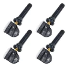 Tpms Sensors Set Of Rubber Snap-in Pre-programmed Tire Pressure 433M... New. Price: $72.90.