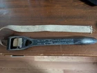 Lowell S-12 Strap Pipe Wrench 12" Handle Cap Adjustable Usa Tool Plumber Used. Price: $10.00.