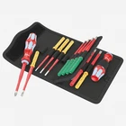 Wera 006631 Kraftform Kompakt Vde Stainless 17 Extra Slim Tool Finder Set, New. Price: $129.16.