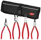 Knipex 9K-00-19-53-US Circlip Pliers Set In Pouch, 4 Piece New. Price: $121.51.