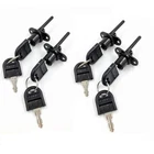 4 Pack 16MM Drawer Locks Desk Wardrobe Zinc Alloy Cabinet With Keys New. Price: $16.73.