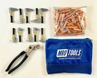 Zephyr Kwik-lok Cleco Fasteners + Pliers Clamps W/ Bag (KZ1S50-1/8SG) New. Price: $67.00.