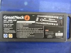 Great Neck 1/4 And 3/8 In. Drive Metric Sae Ratchet Socket Set New. Price: $19.99.