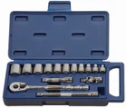 15PC 1/4-7/8" 3/8" Drive, Point Chrome Socket & Tool Set Williams 50663 New. Price: $49.22.