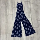 Audrey 3+1 Floral Tie-back Jumpsuit Size Small (style PH3728) Pre-owned. Price: $13.00.