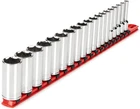 3/8"DRIVE Deep 6-POINT Socket SET(19-PIECE) New. Price: $86.99.
