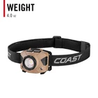 Coast 31298, FLX7 700 Lumen Tri Color Pure Beam Focusing Headlamp 3AAA New. Price: $32.79.