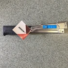 Arrow HT55BL Hammer Tacker For T50 Staples ( 1/4", 5/16", 3/8" ) New Open. Price: $19.99.