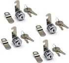 4PACK Cam 7/8 Tubular Locks Keyed Alike With Inch, Chrome New. Price: $23.88.