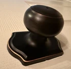 11 Brand New Indoor Turn Lock Knob, Oilrubbed Bronze, Round Metal. Price: $60.00.