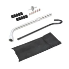 Dr.roc Spare Tire Tool Kit With Jack Handle Wheel Lug Silver, Black New. Price: $30.54.