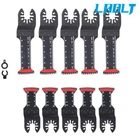 Lablt 5 Pcs 1-1/2" + 2-11/16" Saw Blades Curved-tec Ocillating Tool New. Price: $22.69.