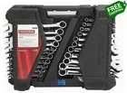 Craftsman 52 Pc Combination Wrench Set Sae & Metric Polished Chrome New. Price: $149.40.