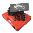 Sunex 2826 1/2-INCH Drive 12-POINT Metric Impact Socket Set 26-PIECE New. Price: $175.49.