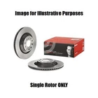 Brembo 09.A200.11 Disc Brake Rotor-premium Uv Coated Rear For Audi A3 Quattro New. Price: $112.69.