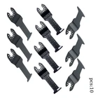 10PIECE Japanese Tooth Bi-metal Extra Long Multitool Universal Blades Kits New. Price: $23.83.