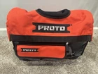 Proto J120TB 10 Pocket Industrial Open Tote Tool Bag Grey/ Red - Brand New. Price: $124.99.