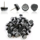 Qjaiune 40 Pcs Nail On Felt Pads For Chair Legs, 18MM - Black, New. Price: $7.70.