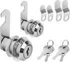Cam Locks Keyed Alike, 3/4" Cabinet With Keys Secure Files Drawers Rv Stor New. Price: $15.18.