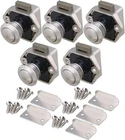 Rdexp Push Button Keyless Locks 3.5X2.4CM/1.37X.94INCH(LXW), Pearl Nickel New. Price: $26.05.
