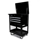 Genius Tools Inch Roll Cart With Drawers 31" X 20" 35" Black- TS-764B New. Price: $821.84.