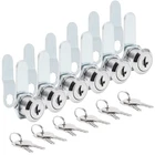 Uenhoy Pack Cam Locks Keyed Alike, 5/8" (16MM) Set For Drawers, Mailbox, To... New. Price: $25.04.