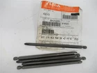 Apex 492-CX , #2 Phillips 1/4" Hex Power Drive Bit 6" Oal (pk 5) New. Price: $28.00.