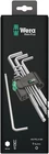 Wera Tools 5073391001 950/9 Hex-plus Sb L-key Set Chrome-plated, 1EA New. Price: $29.62.