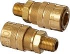 Milton (S-716) 1/4" Male Npt Style (industrial) Count (pack Of 1), Gold New. Price: $11.47.