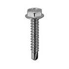 Tapping Screw #12-14 3/4", Hex Washer Head, #3 Teks, Zinc (qty: 100) New. Price: $22.29.