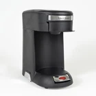 Haus-maid Single Serve Hotel Style Coffee Maker Color Black Model COFF-MK1B Used. Price: $7.00.