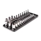 43-PIECES 1/4,3/8,1/2 In. Dr. German Auto Torx Triple Square Bi New. Price: $179.26.