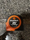 Great Neck 95005 Extramark 1" 25' Steel Power Tape - Orange/black New Open. Price: $10.99.