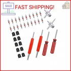 Riseuvo 6PCS Tire Valve Stem Removal Tool - Single And Double Heads Core New. Price: $12.22.